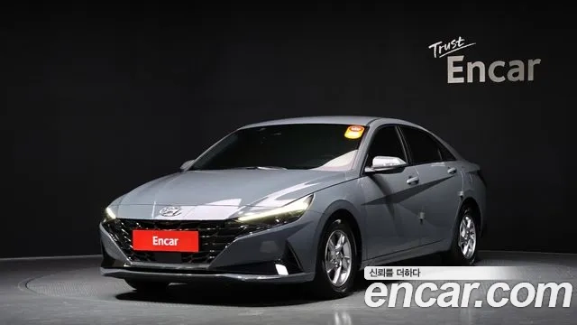 Hyundai Avante (CN7) 2021 Серый из Кореи