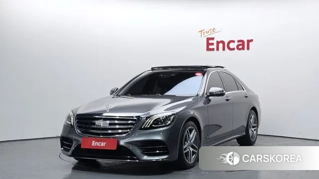 Mercedes-Benz S-Class W222 2019 Серый из Кореи