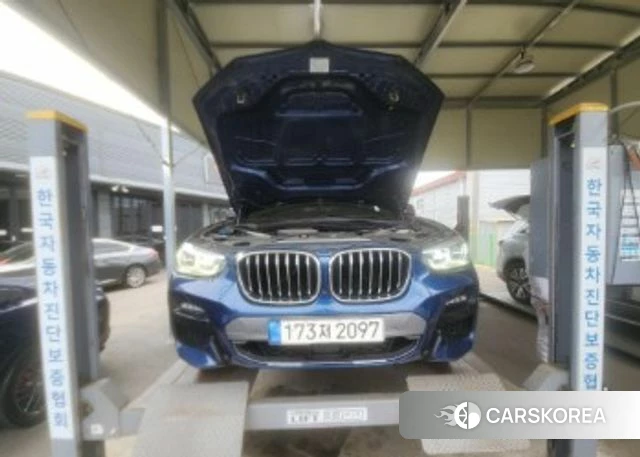 BMW X4 (G02) 2021 Синий из Кореи