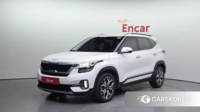 Kia Seltos 2021 Белый из Кореи