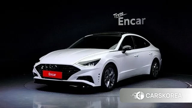 Hyundai Sonata (DN8) 2022 Белый из Кореи