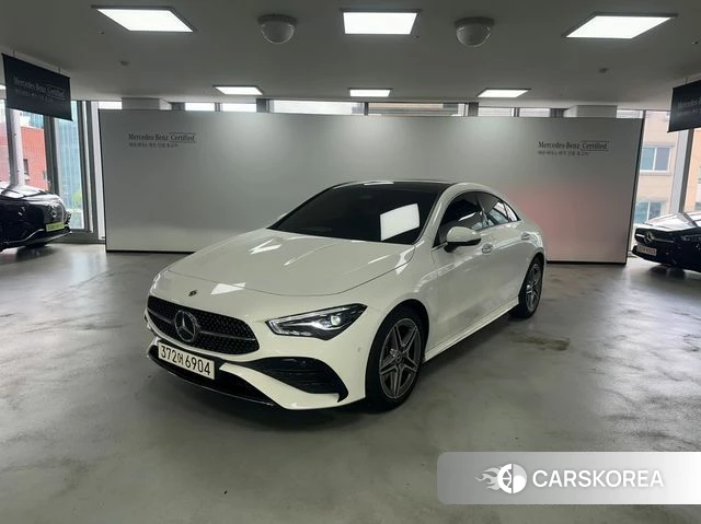 Mercedes-Benz CLA-Class C118 2025 Белый из Кореи