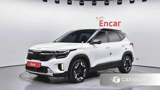 Kia The New Seltos 2022 Белый из Кореи