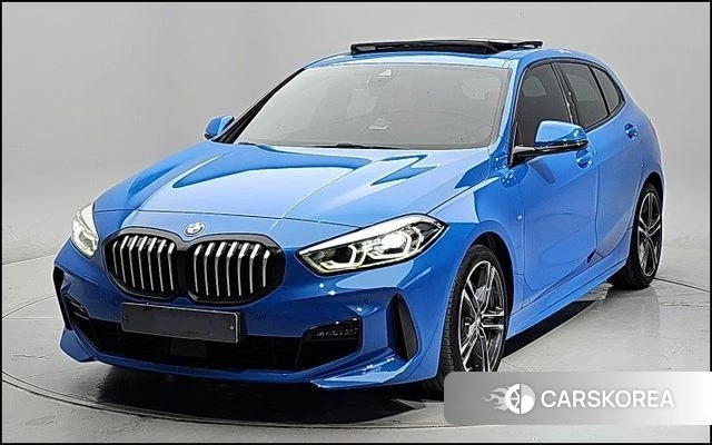 BMW 1 Series (F40) 2021 Синий из Кореи