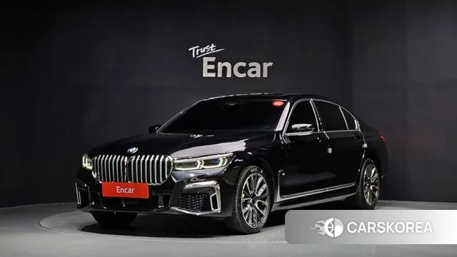 BMW 7 Series (G11) 2022 Черный из Кореи