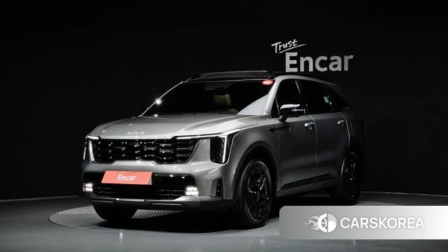 Kia The New Sorento 4th Generation 2025 Серебристо-серый из Кореи