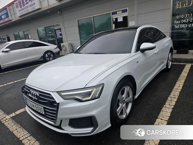 Audi A6 (C8) 2020 Белый из Кореи