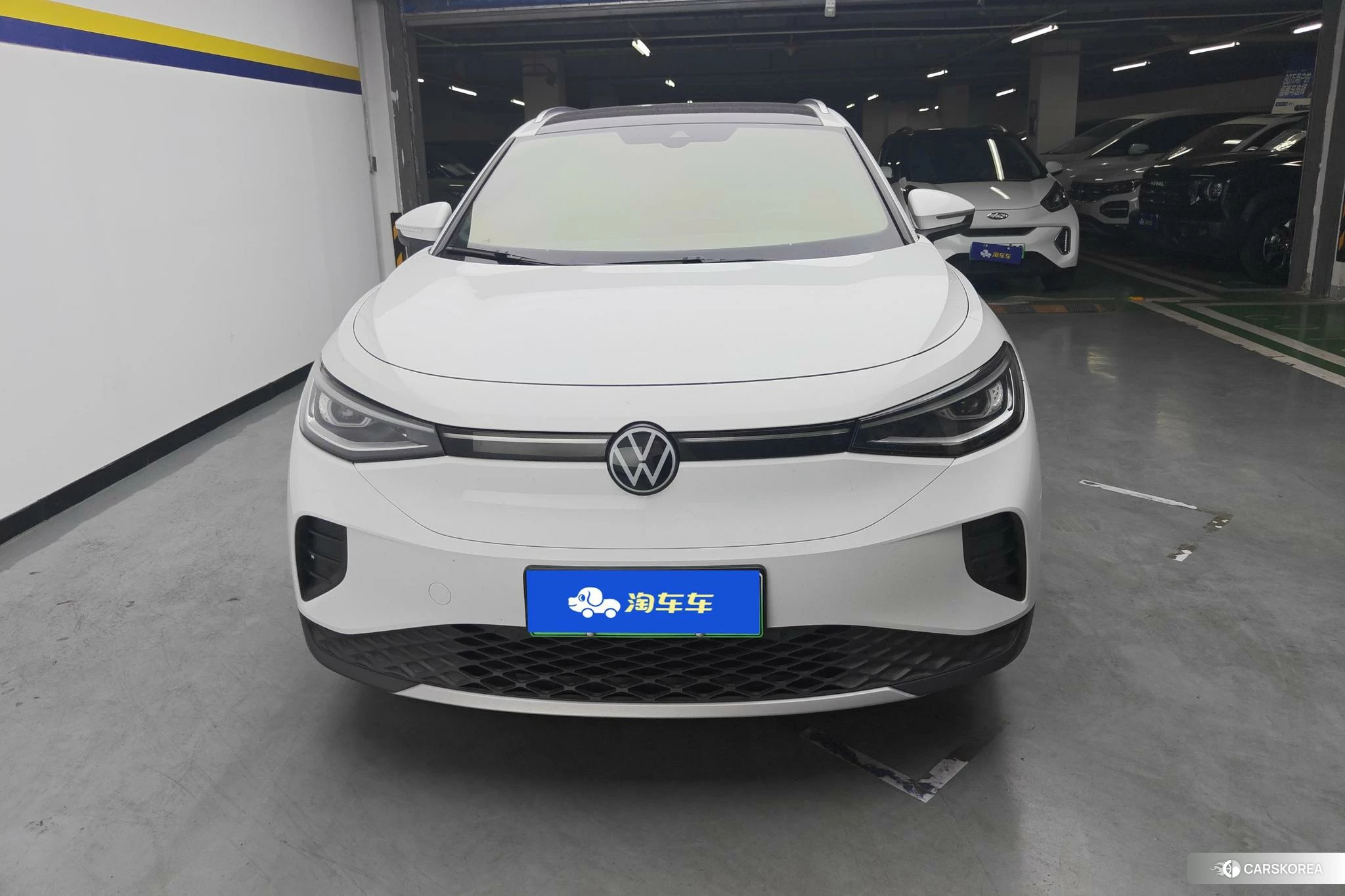 Volkswagen ID.4 CROZZ 2022 Белый из Китая