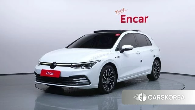 Volkswagen Golf 8th Generation 2024 Белый из Кореи