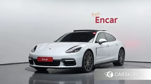 Porsche Panamera (971) 2018 Белый из Кореи