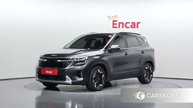 Kia The New Seltos 2023 Серый из Кореи