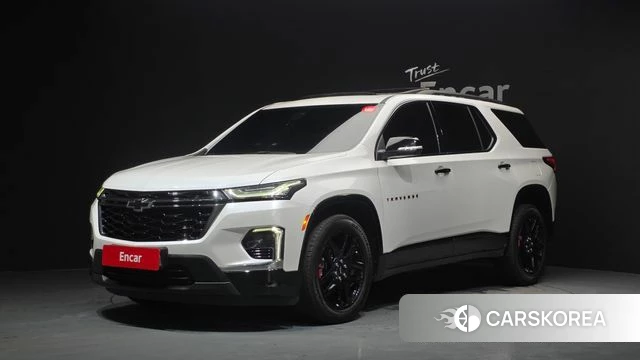 Chevrolet (GM Daewoo) Traverse 2022 Белый из Кореи