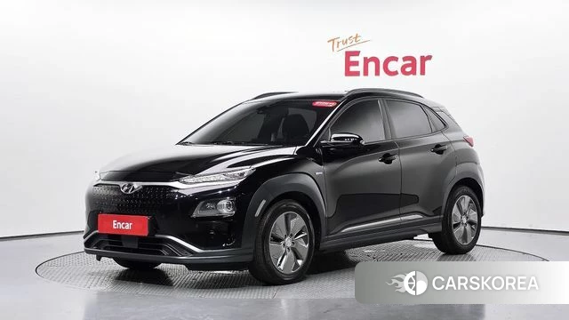 Hyundai Kona Electric 2019 Черный из Кореи