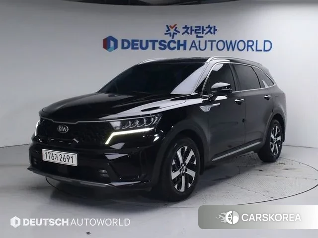 Kia Sorento 4th Generation 2021 Черный из Кореи