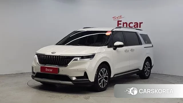 Kia Carnival 4th generation 2021 Белый из Кореи