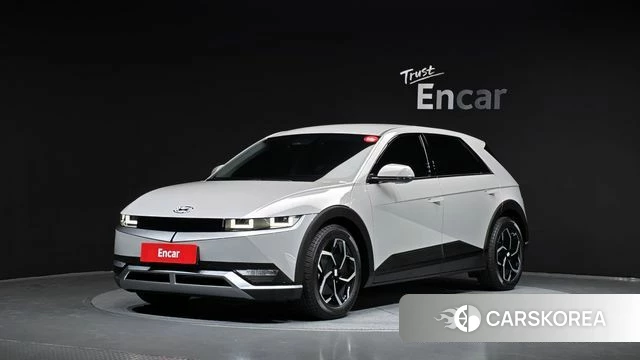 Hyundai Ionic 5 2023 Серебристо-серый из Кореи