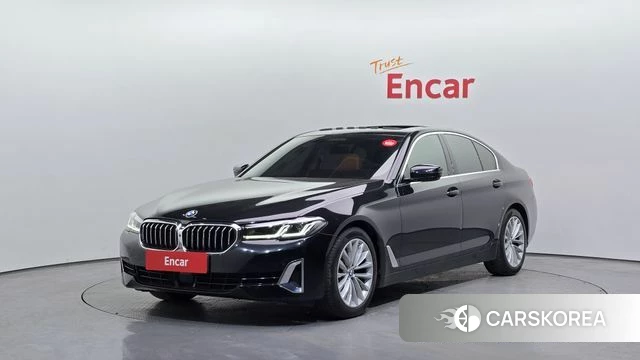 BMW 5 Series (G30) 2021 Черный из Кореи
