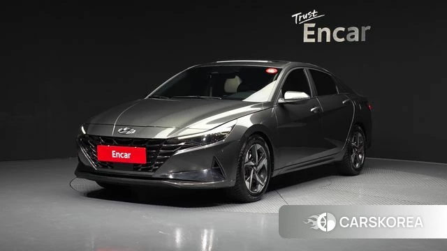 Hyundai Avante (CN7) 2023 Серый из Кореи