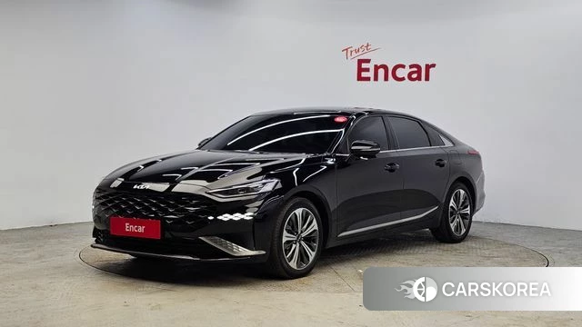 Kia K8 Hybrid 2023 Черный из Кореи
