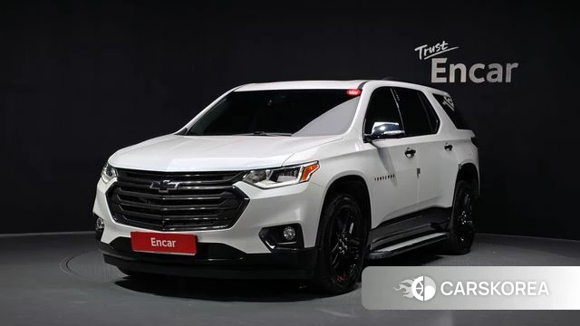 Chevrolet (GM Daewoo) Traverse 2021 Белый из Кореи