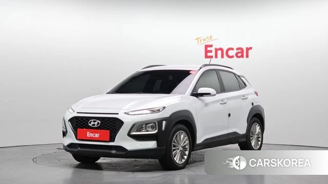 Hyundai Kona 2019 Белый из Кореи