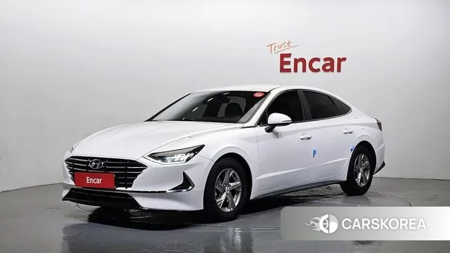 Hyundai Sonata (DN8) 2019 Белый из Кореи