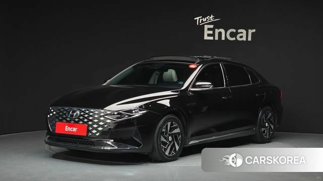 Hyundai The New Grandeur IG Hybrid 2022 Черный из Кореи
