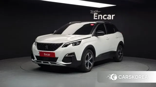 Peugeot 3008 second generation 2018 Белый из Кореи