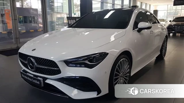 Mercedes-Benz CLA-Class C118 2024 Белый из Кореи