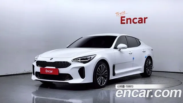 Kia Stinger 2018 Белый из Кореи