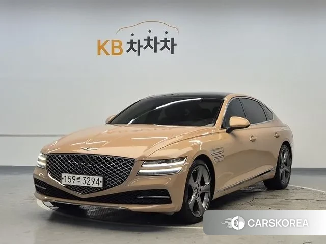 Genesis G80 (RG3) 2020 Оранжевый из Кореи