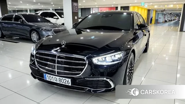 Mercedes-Benz S-Class W223 2023 Черный из Кореи