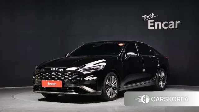 Kia K8 Hybrid 2022 Черный из Кореи