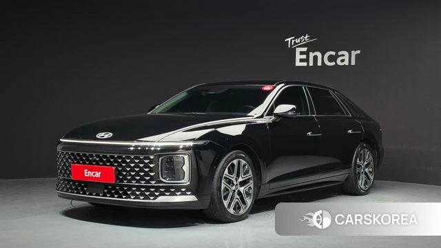 Hyundai Grandeur Hybrid (GN7) 2023 Черный из Кореи