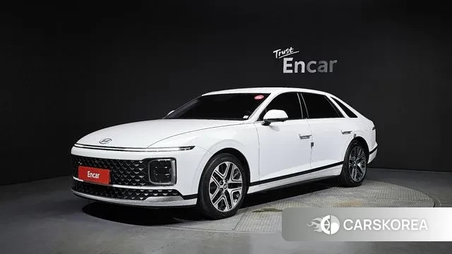 Hyundai Grandeur Hybrid (GN7) 2025 Белый из Кореи