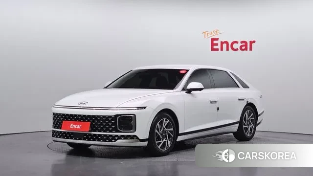 Hyundai Grandeur (GN7) 2023 Белый из Кореи