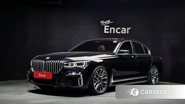 BMW 7 Series (G11) 2022 Черный из Кореи