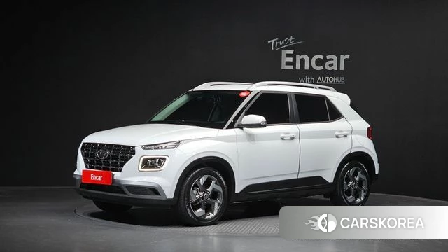 Hyundai Venue 2022 Белый из Кореи