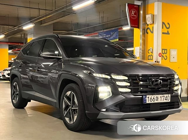 Hyundai The New Tucson Hybrid (NX4) 2024 Серый из Кореи