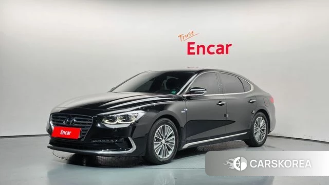 Hyundai Grandeur IG Hybrid 2019 Черный из Кореи