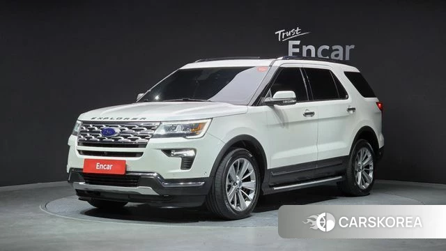 Ford Explorer 2018 Белый из Кореи