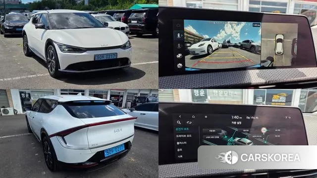 Kia EV6 2021 Белый из Кореи