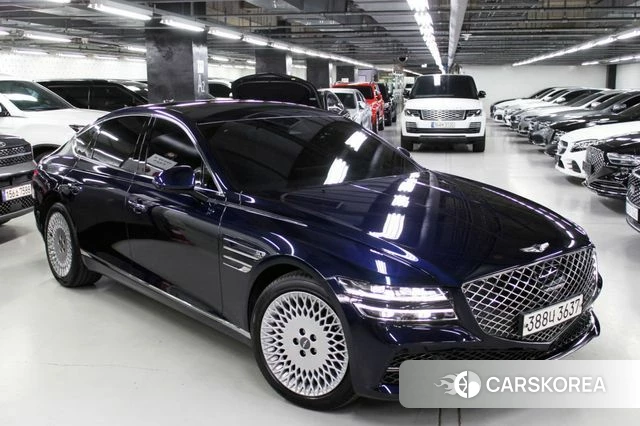 Genesis G80 (RG3) 2021 Синий из Кореи