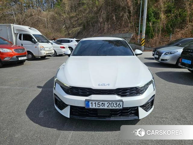 Kia The New K5 3rd generation 2024 Белый из Кореи