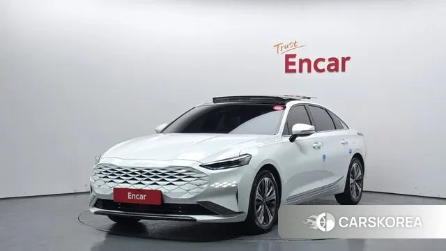 Kia K8 2022 Белый из Кореи