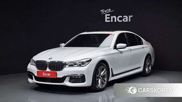 BMW 7 Series (G11) 2018 Белый из Кореи