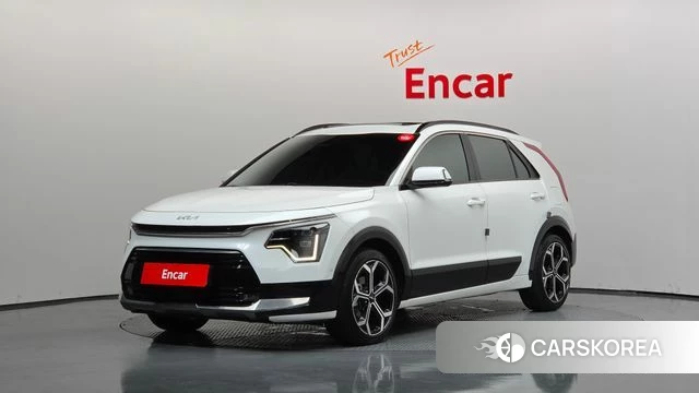 Kia Di Ol Nu Niro 2022 Белый из Кореи