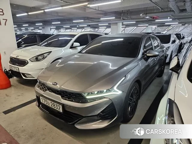 Kia K5 3rd generation 2020 Серебристо-серый из Кореи