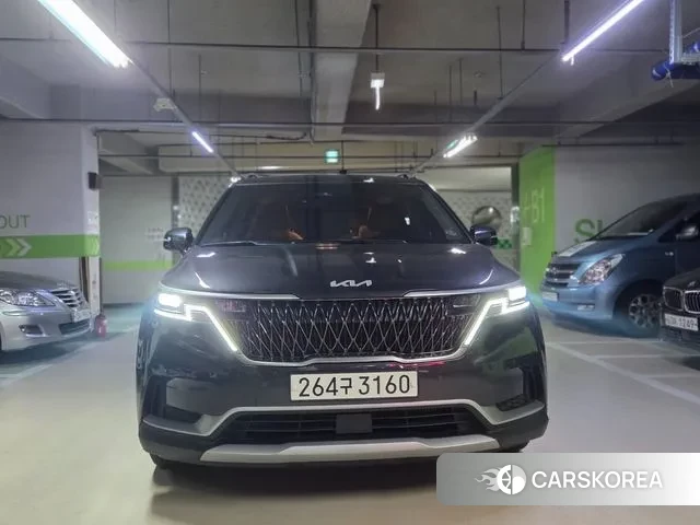 Kia Carnival 4th generation 2021 Серый из Кореи