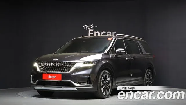 Kia Carnival 4th generation 2020 Серый из Кореи